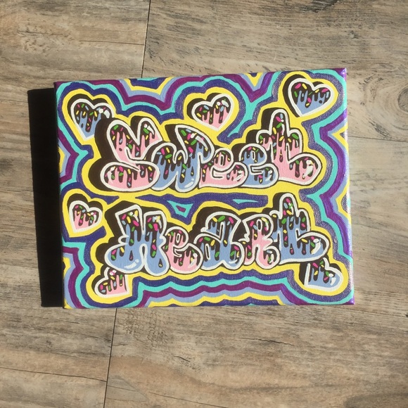 [ Original Painting ] ”Sweetheart” graffiti - Picture 2 of 16